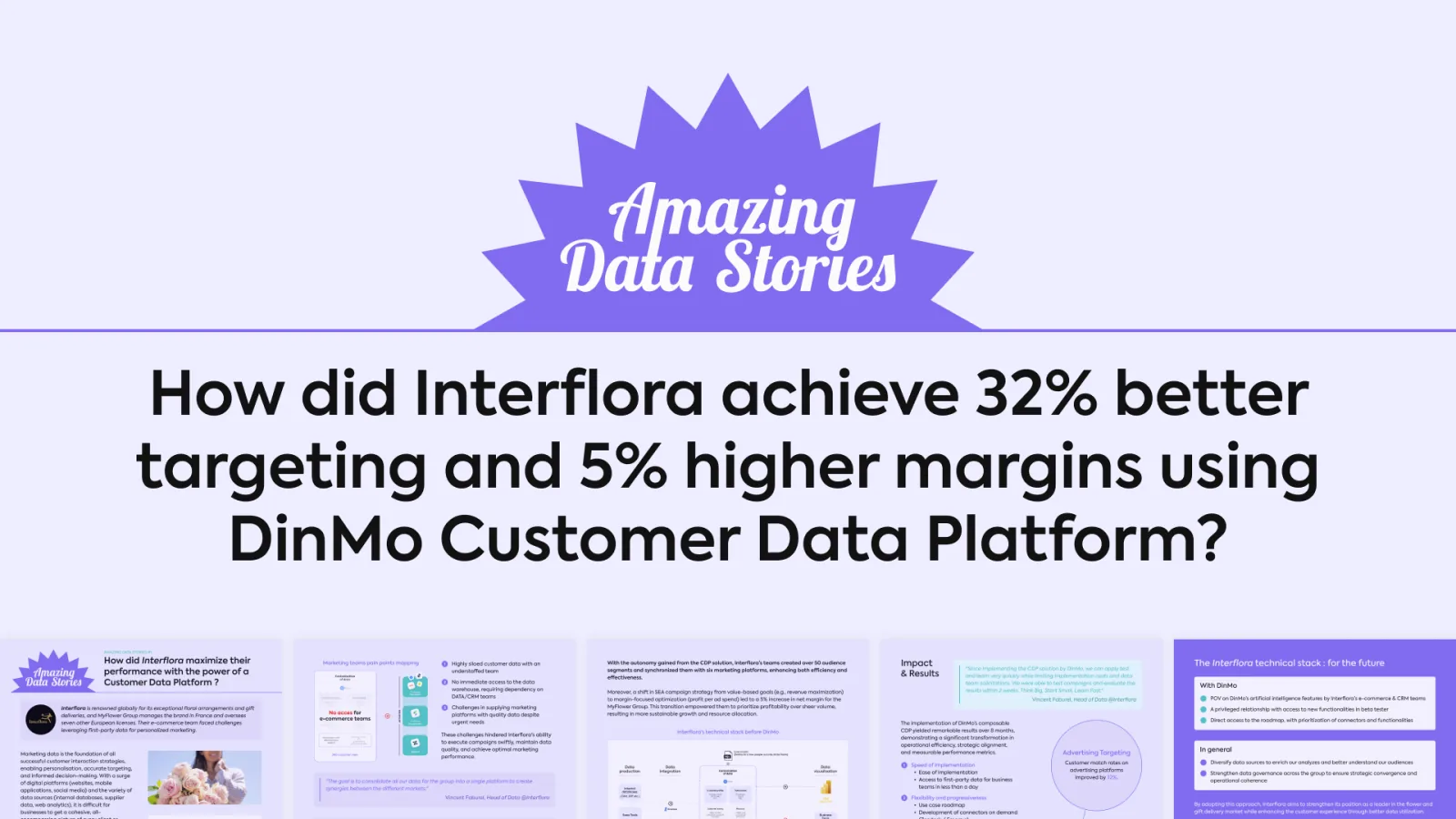Interflora : transformation marketing réussie grâce à la CDP