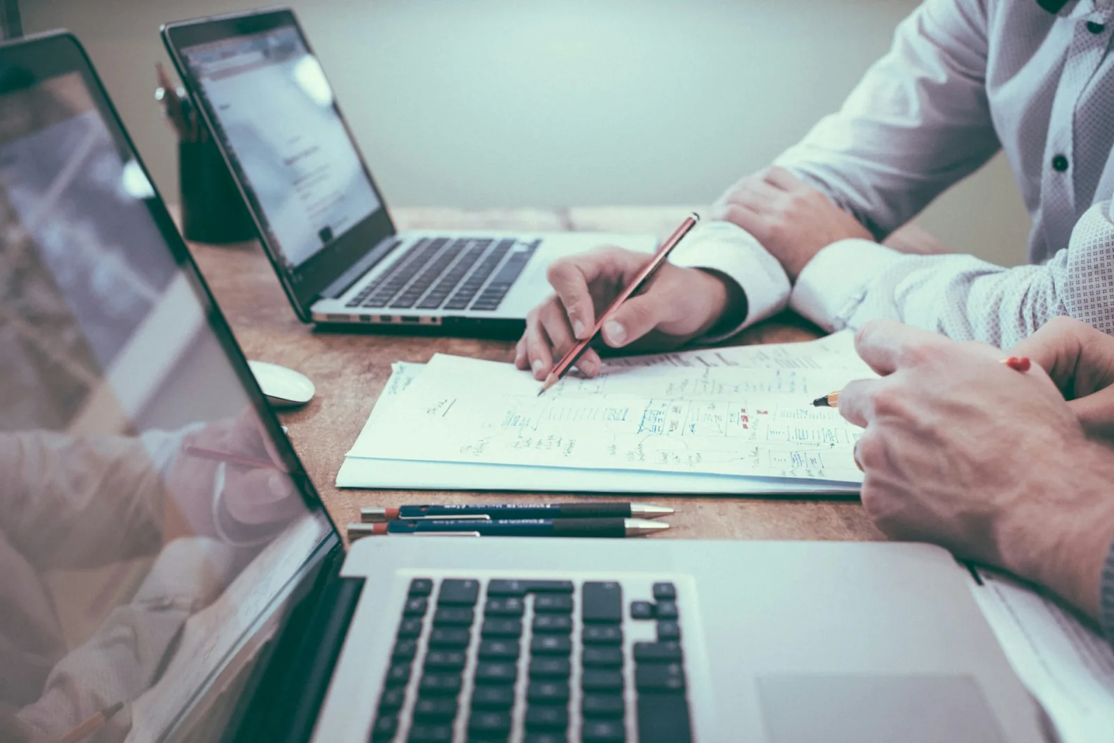 Collaborateurs listant des use-cases data